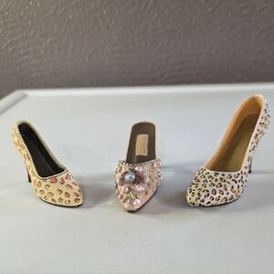 Vintage Minature High-Heeled Shoe Collection